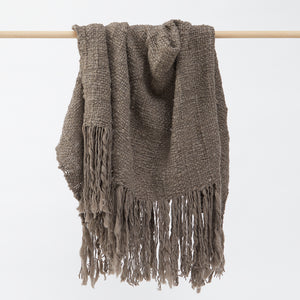 Handwoven, heavenly soft merino blanket Sueño made from the best, untreated wool of Patagonia. The irregular texture is a great eye-catcher in any room. These blankets are not only unique, but true works of art. Shop online now at By Native.