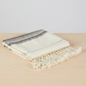 Hand woven alpaca blanket Coya folded. Extra soft hand woven detailed blanket made of 100% baby alpaca wool.