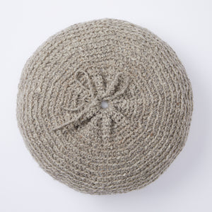 Hand-woven cushion back Salta gray