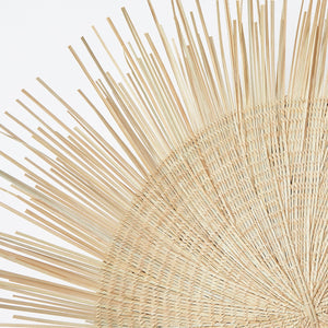 Wall object sun plate detail view.