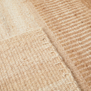 Detailansicht handgewebter Teppich Cuyo.