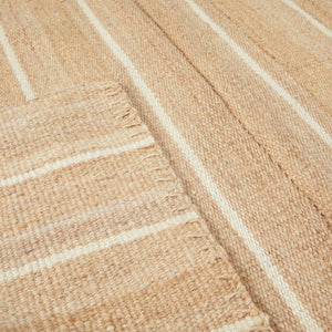 Detail. Hand-woven carpet "Monte" made of pure new wool.