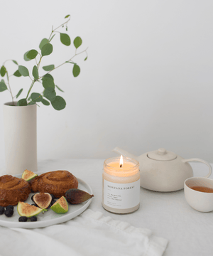 Hand poured scented candle Montana Forest - By Native