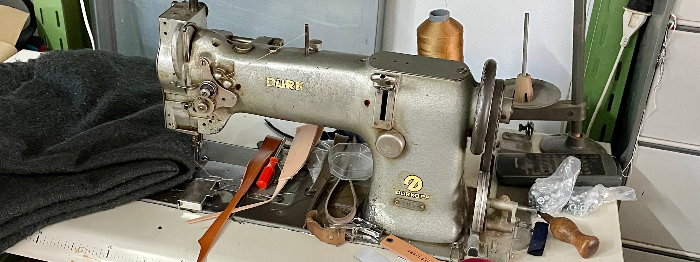 Old sewing machine