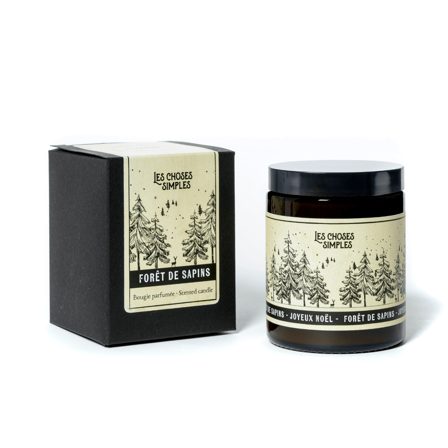 Duftkerze Tannenwald, Les Choses Simples – By Native