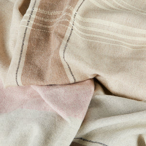 Handgewebte Alpakadecke Nuna Detail