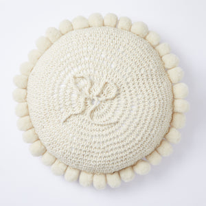 Back Salta Pom Pom Cushion Large.
