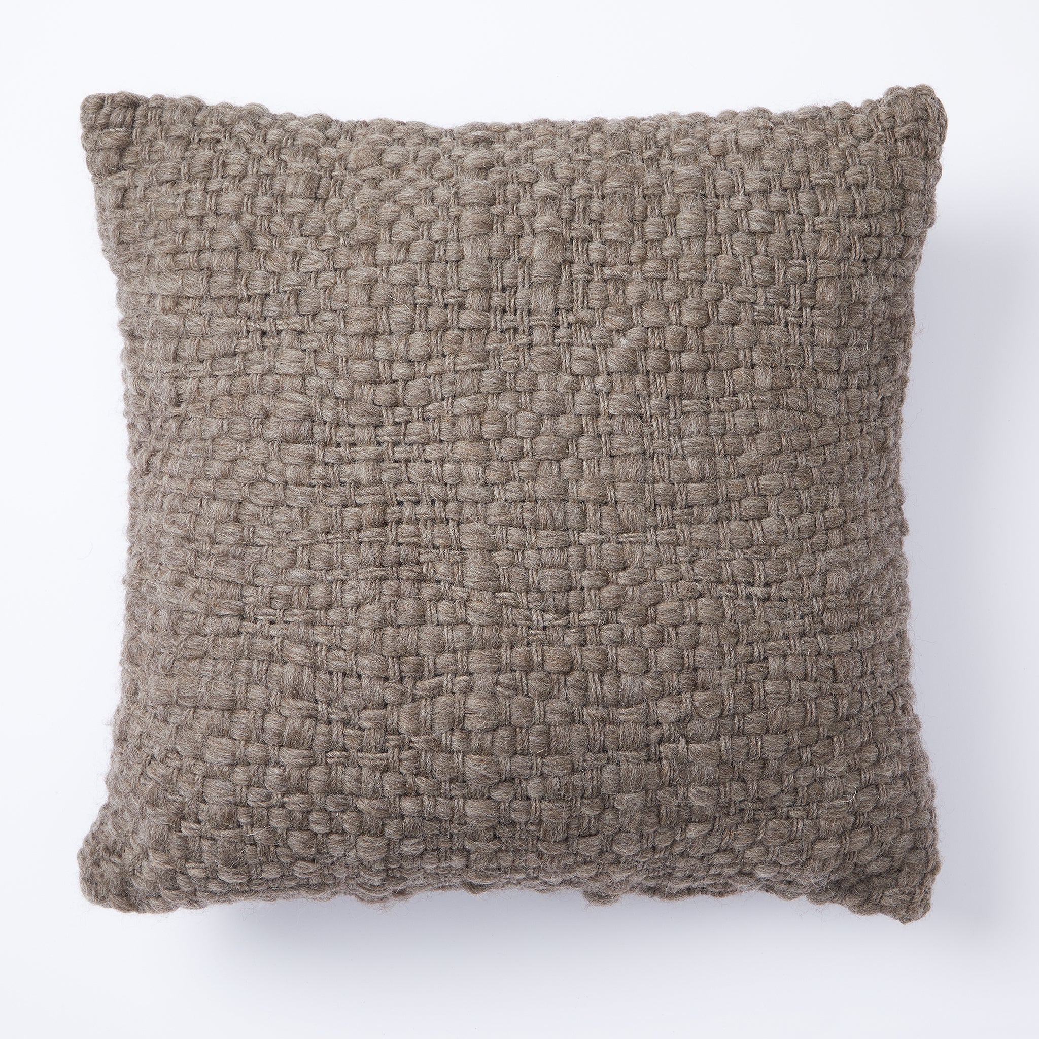 Cushion Sueno in grey-brown, 50x50cm