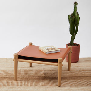 Safari Hocker Ambiente Aufnahme.