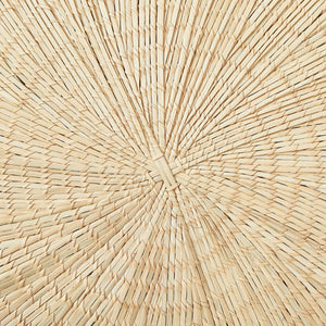 Detailaufnahme Sonnenzirkel aus Palmfaser - By Native.