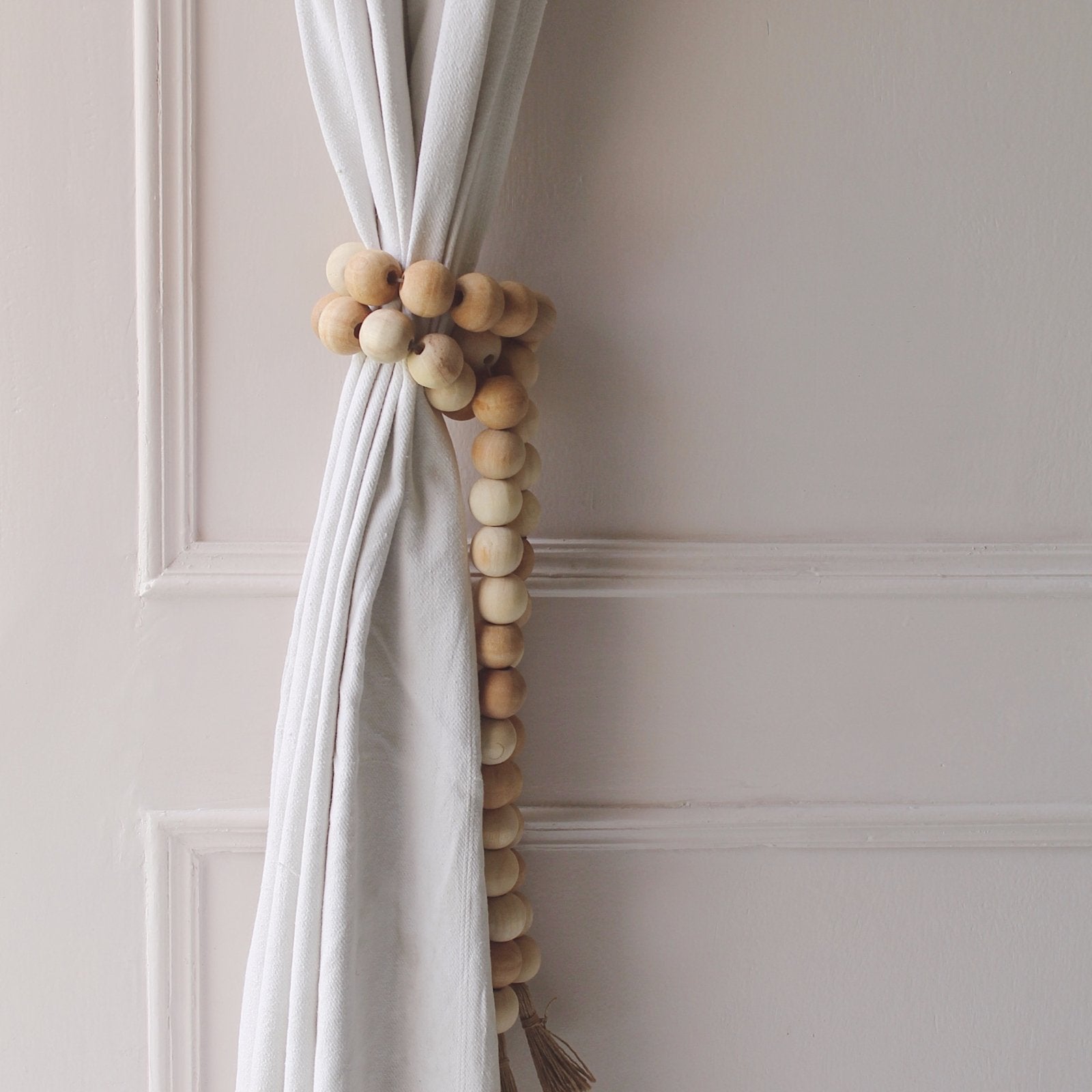 Holzperlen Girlande Mala - By Native