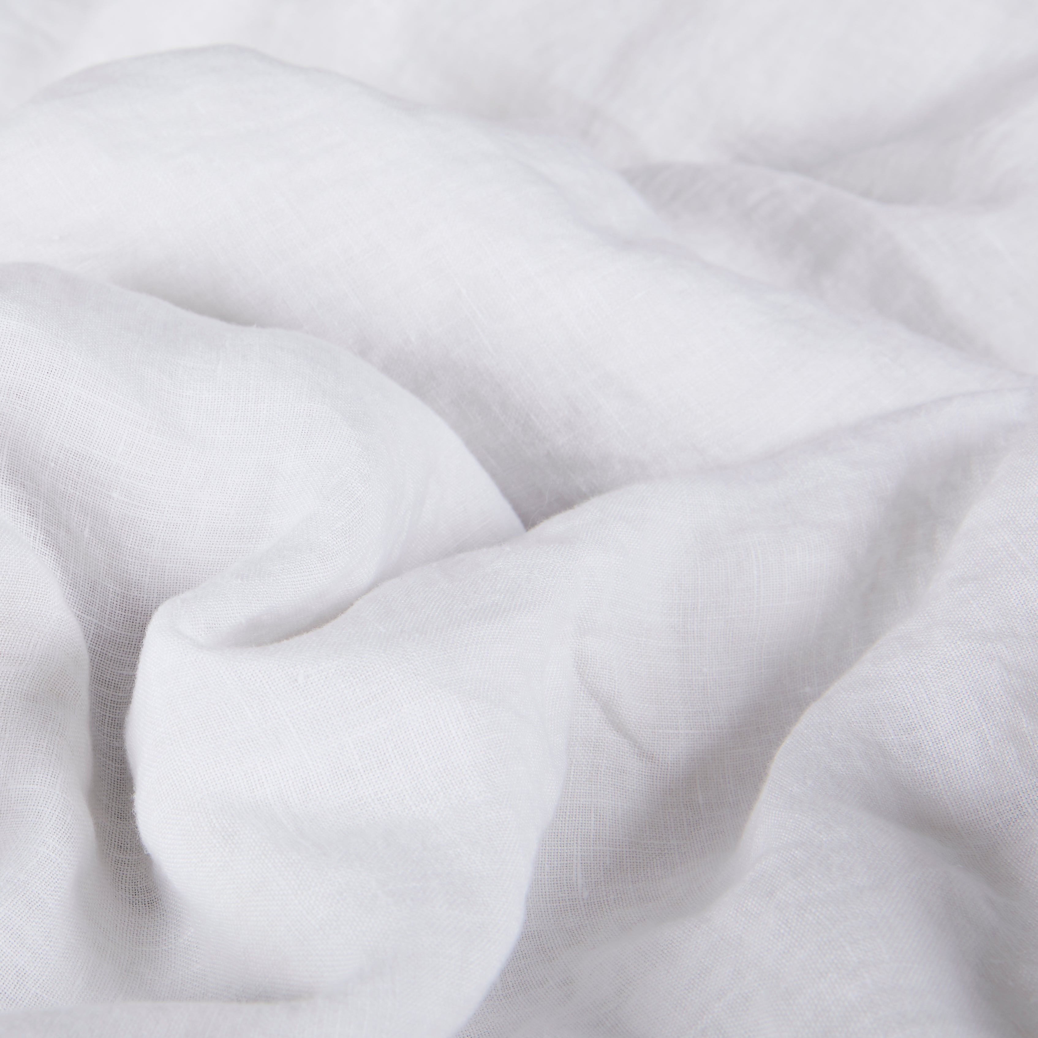 Linen bedding, detail white - By Native