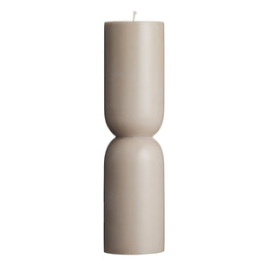 Stumpenkerze Organic L, Clay, Originalhome - By Native