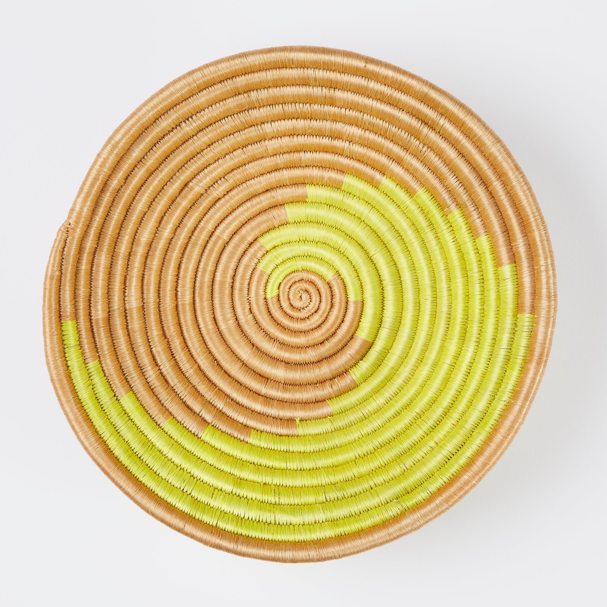 Wandteller und Korbschale Citrus Swirl - By Native