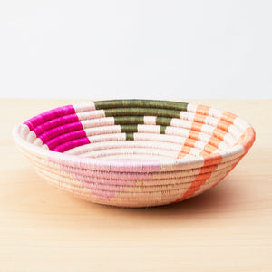 Wandteller und Korbschale Geo Pastel - By Native