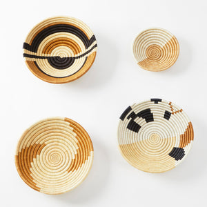 Wall plate and basket bowl Sunrise - By Native